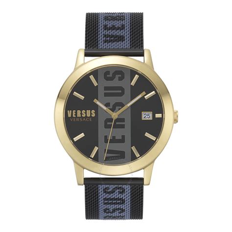 Versus by Versace Barbes Quartz Black Dial Men's Watch 